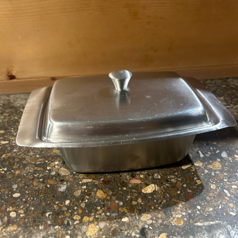 Stainless Steel Butter Dish